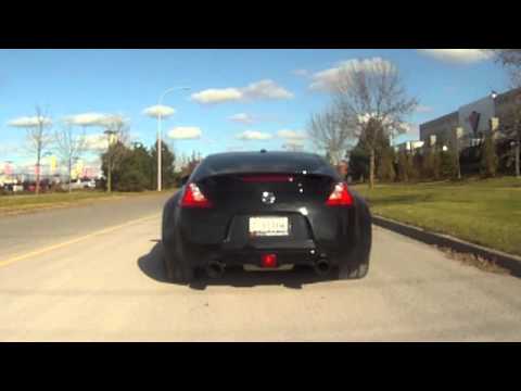 Akrapovic Exhaust on SpeedMerchants Supercharged Nissan 370Z