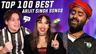 ARIJIT'S Voice is GORGEOUS! Waleska & Efra react to Top 101 Arijit Singh Songs