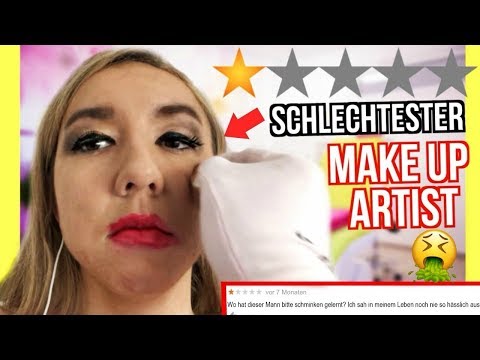 lasse MAKE UP beim schlechtesten MAKEUP ARTIST meiner STADT machen Video