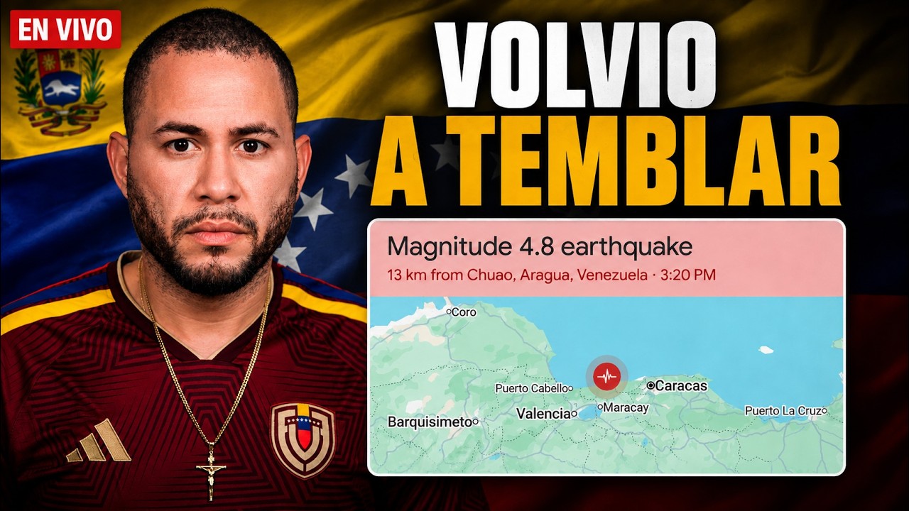 🚨 VUELVE A TEMBLAR  EN VENEZUELA | Última Hora