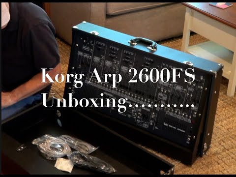 Korg Arp 2600 Unboxing...............