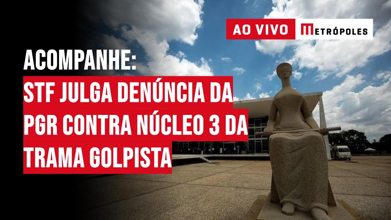 Ao vivo: STF julga se aceita denúncia da PGR contra kids pretos e policial federal da trama golpista