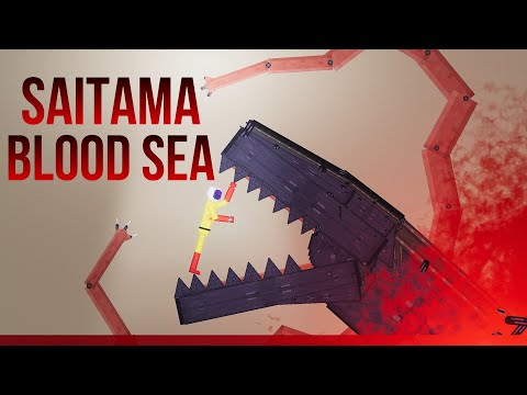 SAITAMA vs Iron Lung Monster in The Blood Sea Planet - People Playground 1.25 beta