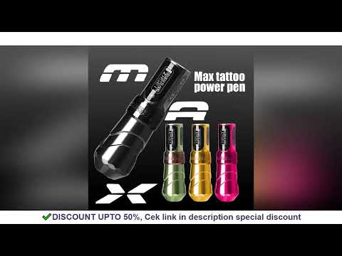 YILONG MAX Tattoo Machine Cartridge Pen 2400mAh Large Capacity Battery Coreless Motor  Pen