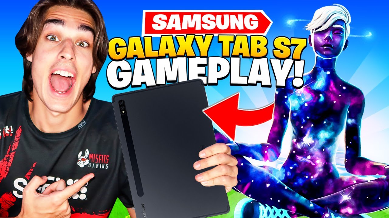 Fortnite Mobile On The Samsung Galaxy Tab S7 Gameplay