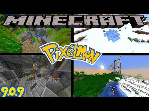 *NEW* PIXELMON MOD GROTTOS UPDATE - MINECRAFT 1.16.5 (MOD SHOWCASE) REFORGED VERSION 9.0.9