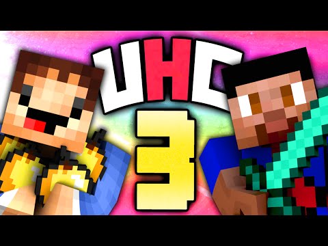 Minecraft UHC #3 (Season 12) - Ultra Hardcore with Vikkstar & Woofless