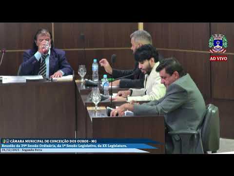 REUNIÃO DA 39ª SESSÃO ORDINÁRIA, DA 1ª SESSÃO LEGISLATIVA, DA XX LEGISLATURA.