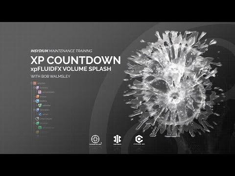 Create an exploding splash simulation using X-Particles in Cinema 4D: Integrate with Scene Geometry.