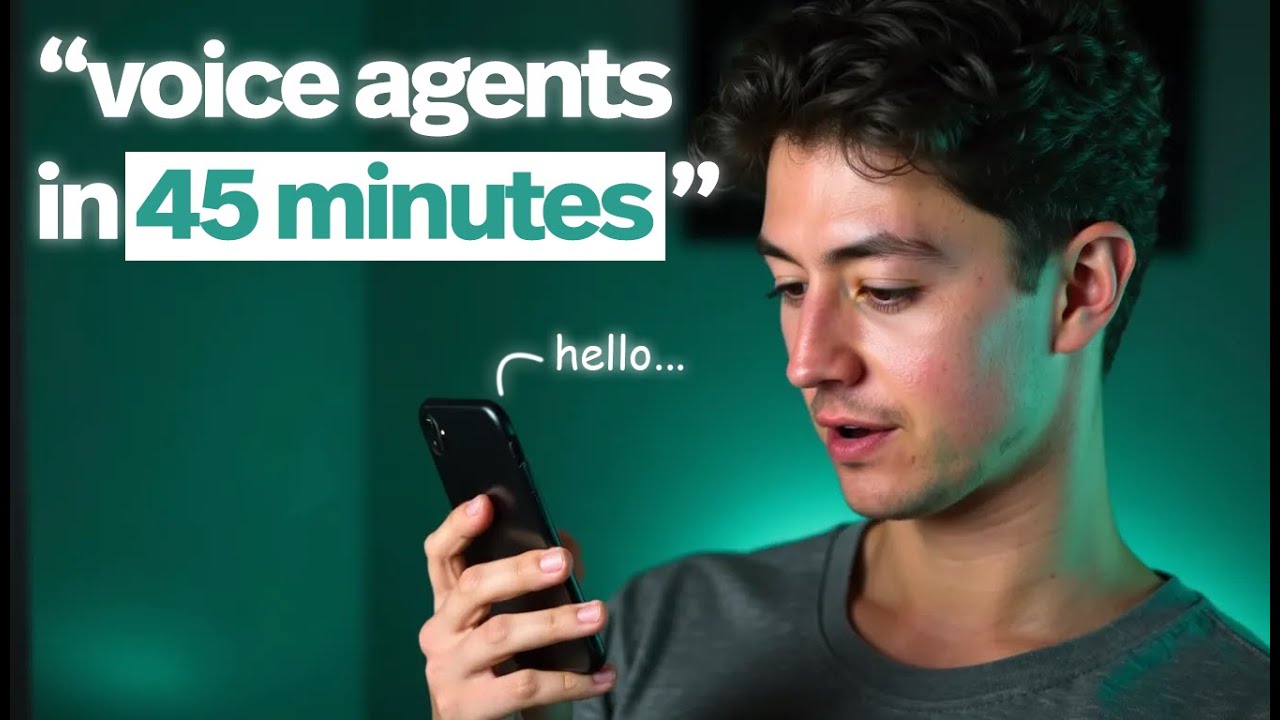 How to Create Useful Voice Agents in 45 Mins (Step-By-Step)