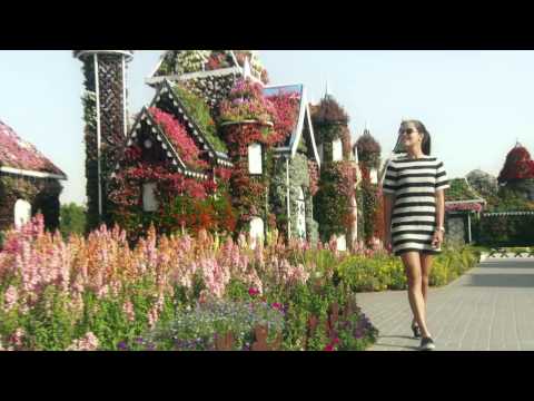 Ana Ivanovic Blooms In Dubai Miracle Garden