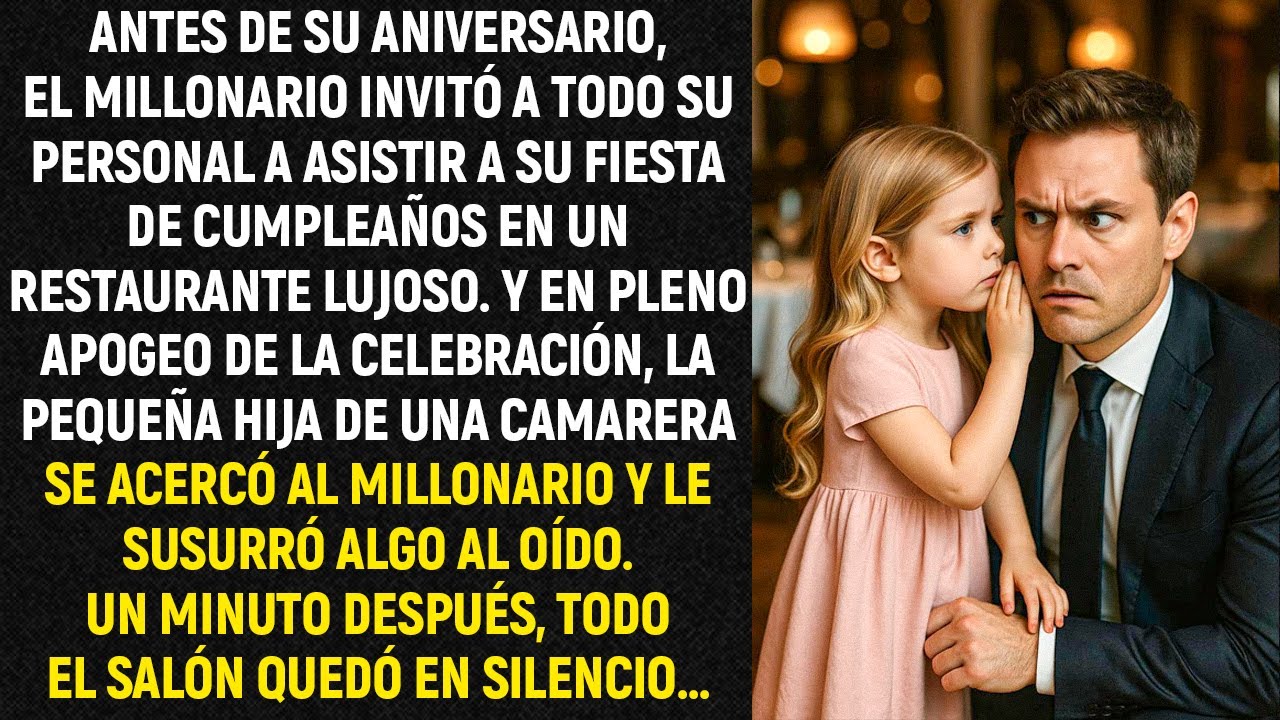 Antes de su aniversario, el millonario invitó a todo su personal a asistir a su fiesta de cumpleaños