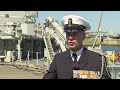 Marine neemt afscheid van mijnenjager Zr.Ms. Urk