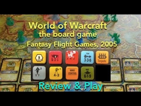 World of Warcraft: the board game (Fantasy Flight Games) Review & How to Play