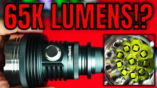 I Tested a 65,000 Lumen Flashlight! Nightwatch A10