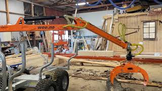 Remorcă transport de lemne Logcrane WTD23G041-09 | Imagine 4 - Autoline