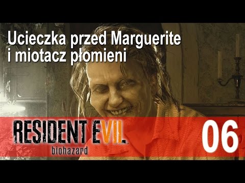 Resident Evil 7 PL - Ucieczka przed Marguerite i miotacz płomieni - 06