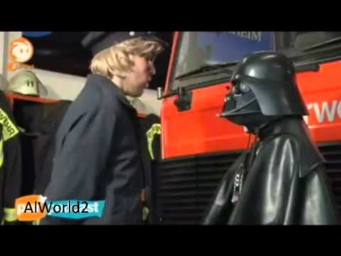 Vader bei der Feuerwehr