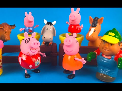Day Out With Peppa Pig Train Part 2 of 6 🐽  Peppa Pig and Family Train Toy Adventure 🐽🐽🐽 Video