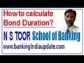 How to calculate Bond Duration? 