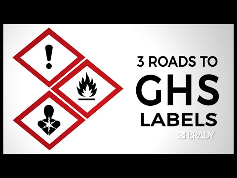 3 Roads to GHS Labels with Brady