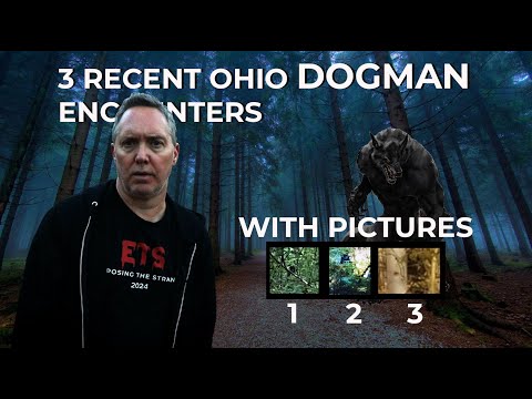 3 RECENT OHIO DOGMAN SIGHTINGS with PICTURES