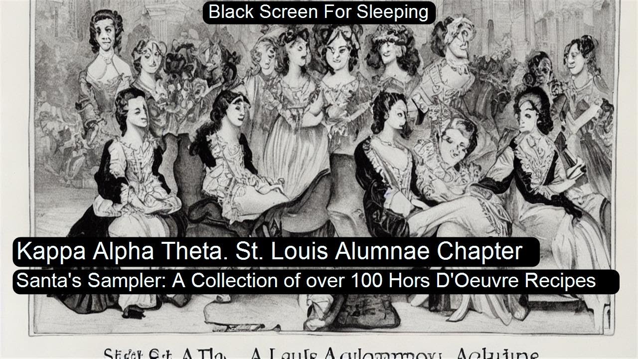 Santa's Sampler: A Collection of over 100 Hors D'Oeuvre Recipes by Kappa Alpha Theta. St. Louis Alum