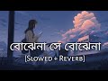 Bojhena Se Bojhena | বোঝেনা সে বোঝেনা | Arijit Singh | Slowed And Reverb | Bangla Sad Lofi S