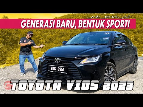 TOYOTA VIOS 2023 - GENERASI BARU, BENTUK SPORTI