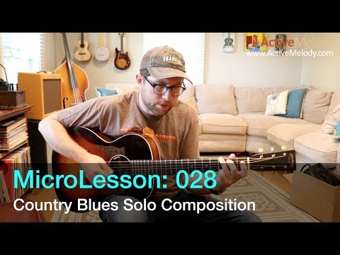 Country Blues Guitar Lesson - ML028