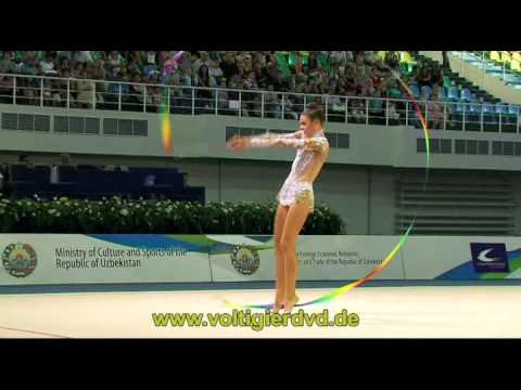 WC Tashkent 2011 - Senior Ribbon 02 - Alexandra MERKULOVA