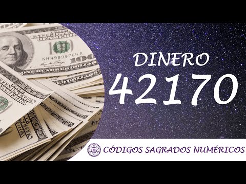 Código Sagrado para el dinero (42170) | Hacer que llegue el dinero que necesitan sin tropiezos