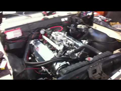 First start BBC 468 with holley commander 950 fuel injection
