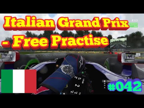 F1 2017 Career #042 | Italian Grand Prix - Free Practise