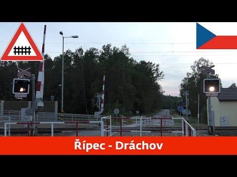 Železniční přejezd Řípec-Dráchov - 14.6.2019