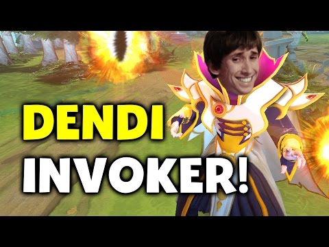 Dendi Invoker SuperMida! - NAVI vs SECRET Final - Dota 2