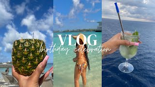 Travel Vlog | Miami | Nassau | Half Moon Cay I Bahamas| Carnival Cruise Ship | Birthday Celebration