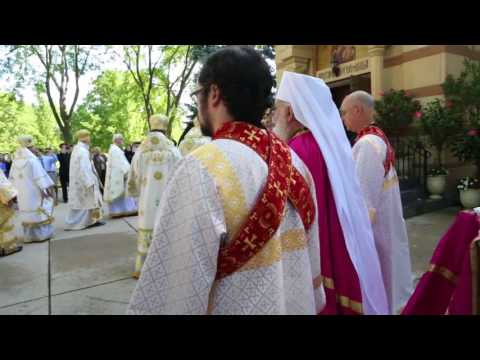 Orthodox Patriarch of Belgrade serves Grand Divine Liturgy in Chicago, USA