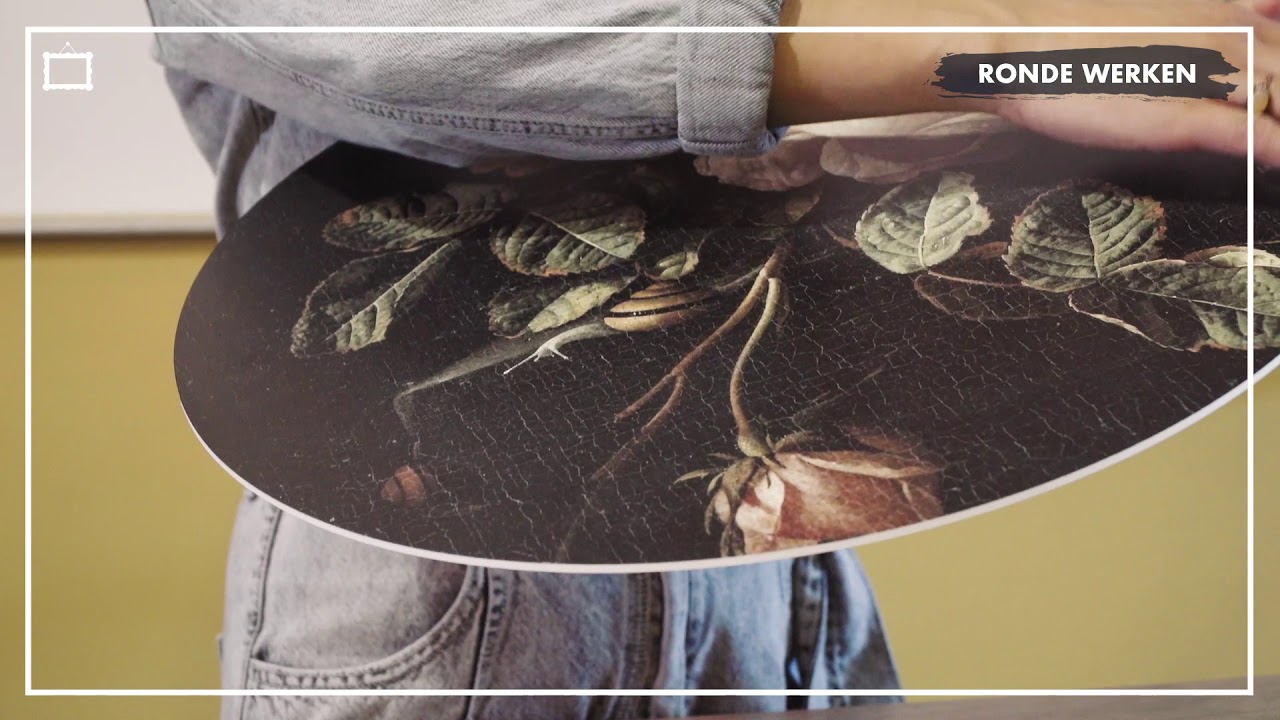 Ronde kunstwerken aan de muur | Werk aan de muur legt uit!