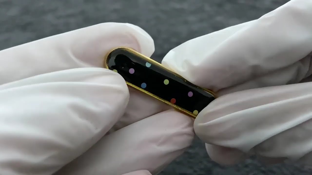 1566-Rectangular Epoxy Resin Metal Pin