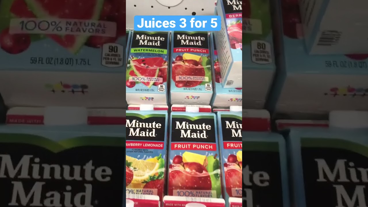Minute Maid juices #winndixiedeals #juice