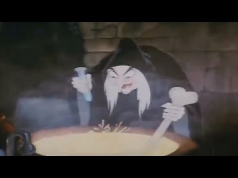 Snow White and the seven dwarfs deleted scene old hang at the cauldron