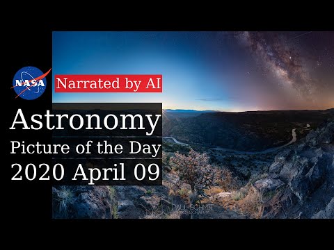 APOD: 2020-04-09 - A Flow of Time (Narrated by Joanna)
