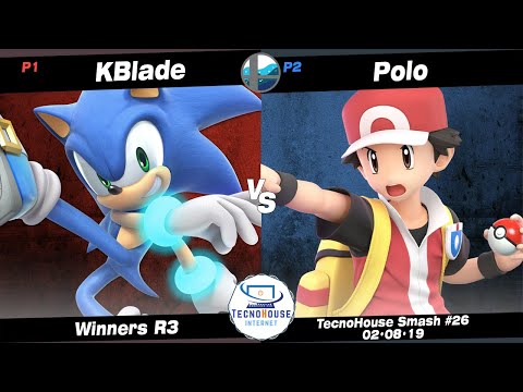 TecnoHouse #26: KBlade (Sonic) vs SS NF | Polo (Pokémon Trainer) - Winners R3