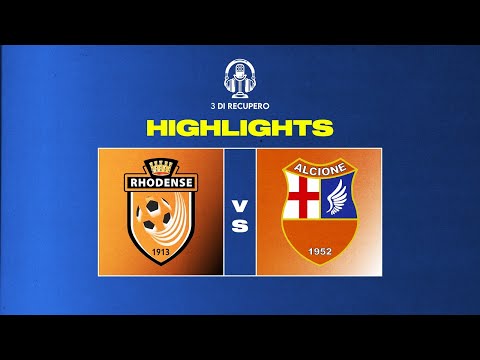 ALLIEVI U17  ÈLITE - SEMIFINALE D'ANDATA | RHODENSE - ALCIONE | HIGHLIGHTS - 3 di recupero