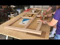 Build a Bathroom Vanity - Part 2 - Build the Face Frame w/Dowels @DIY Boomers