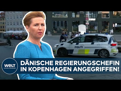 DÄNEMARK: Angriff in Kopenhagen! Mann schlägt auf Ministerpräsidentin Frederiksen ein!