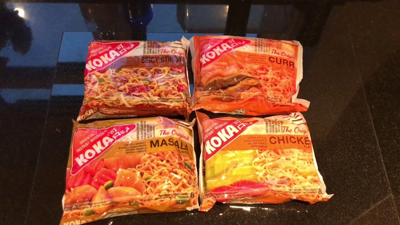 KOKA Chicken Noodles - Taste Test - Review - Cooking Vlog