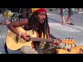 AMAZING STREET PERFORMER SINGS   No Woman No Cry