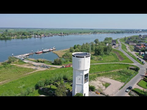 Zonnepanelen op de WATERTOREN in Nieuw-Lekkerland ☀️